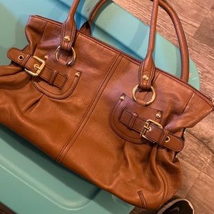 Aignier purse. Brown